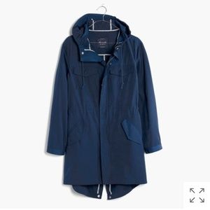 Madewell hooded anorak field jacket